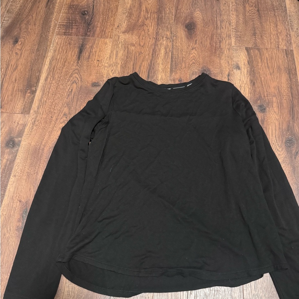 Jockey Women's Black Long Sleeve Tee